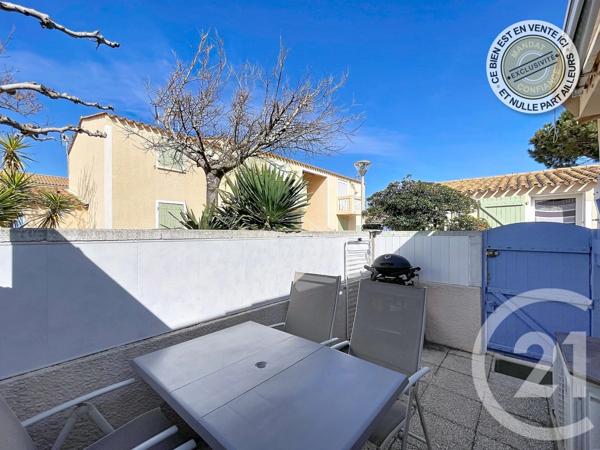 Maison à vendre  2 pièces - 27,70 m2 LE BARCARES - 66