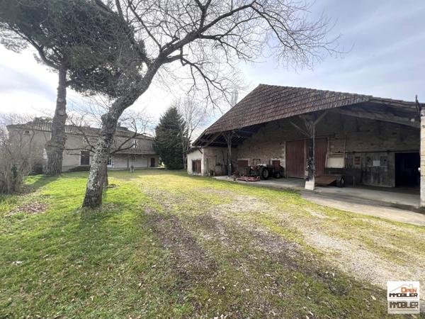 Maison pierre T6 avec grange et dépendances – 47140 Penne d’Agenais
