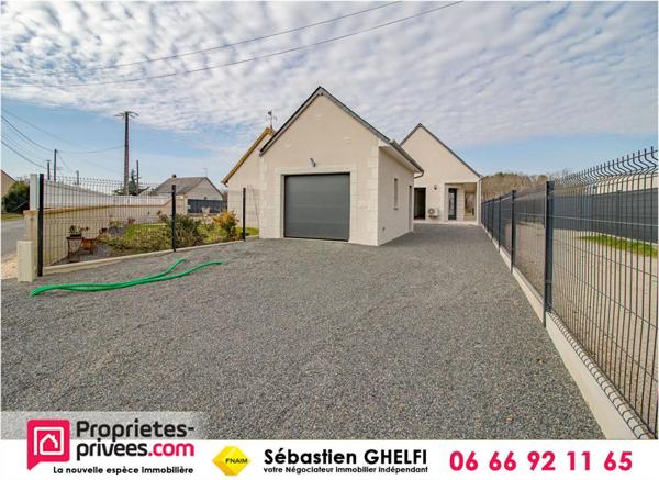 maison de plain-pied avec 3 chambres-cellier-garage