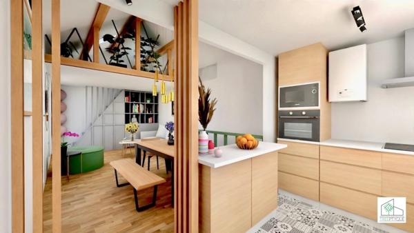 Maison à vendre 3 pièces CLAMART (92)