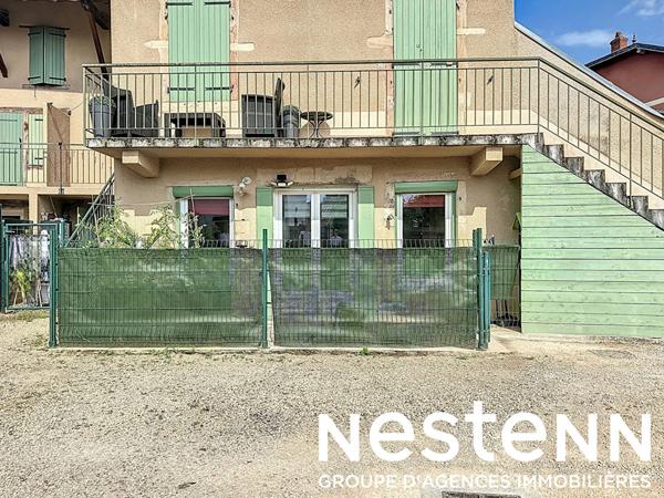 A vendre : Appartement T3 avec terrasse en rez de jardin - garage - parking - 01290 PONT DE VEYLE