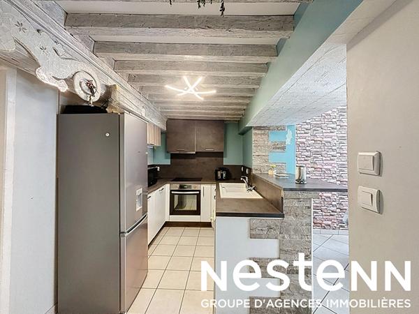 A vendre : Appartement T3 avec terrasse en rez de jardin - garage - parking - 01290 PONT DE VEYLE