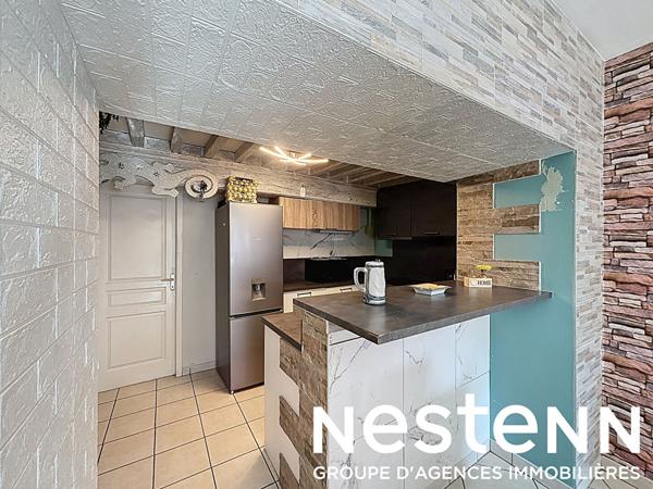 A vendre : Appartement T3 avec terrasse en rez de jardin - garage - parking - 01290 PONT DE VEYLE