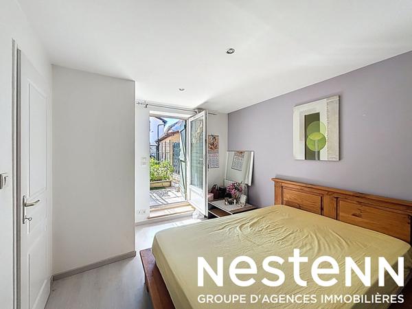 A vendre : Appartement T3 avec terrasse en rez de jardin - garage - parking - 01290 PONT DE VEYLE