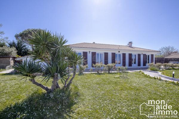 Maison de 117m²  avec piscine, atelier et double garage