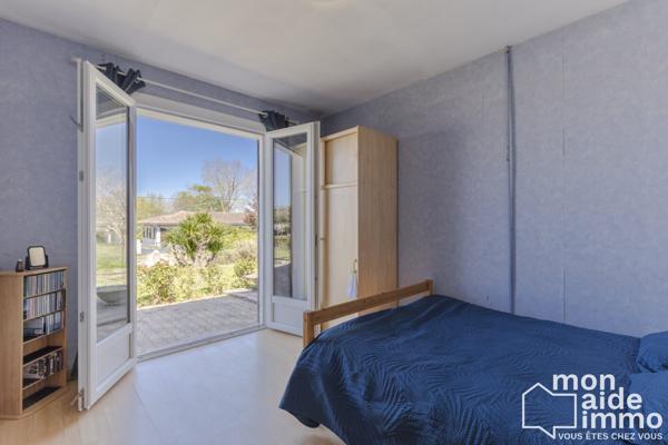 Maison de 117m²  avec piscine, atelier et double garage