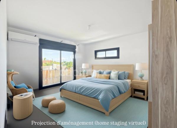 Une maison contemporaine avec vue mer, volumes généreux et cadre de vie privilégié à Sainte-Marie