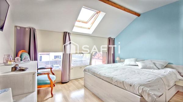 Maison 84m2, 3 pièces, 2 chambres, terrasse,jardin