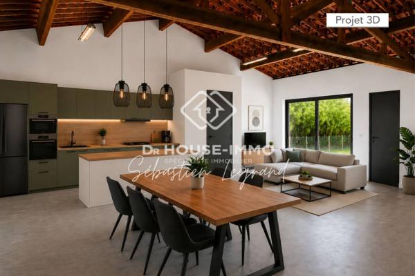 Loft / Atelier à vendre 5 pièces de 142 m²