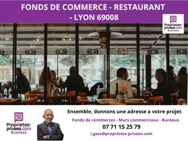69008 LYON - RESTAURANT 30 COUVERTS