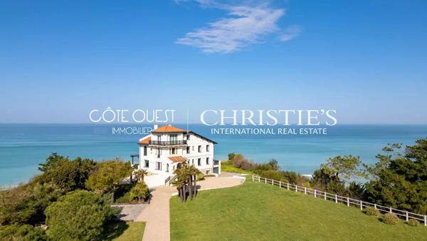 À vendre Bidart – Vaste propriété unique sur l’océan