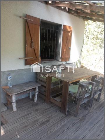 Etang avec maisonnette 19 m2 sur parcelle de 2 Hectares