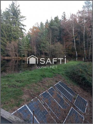 Etang avec maisonnette 19 m2 sur parcelle de 2 Hectares