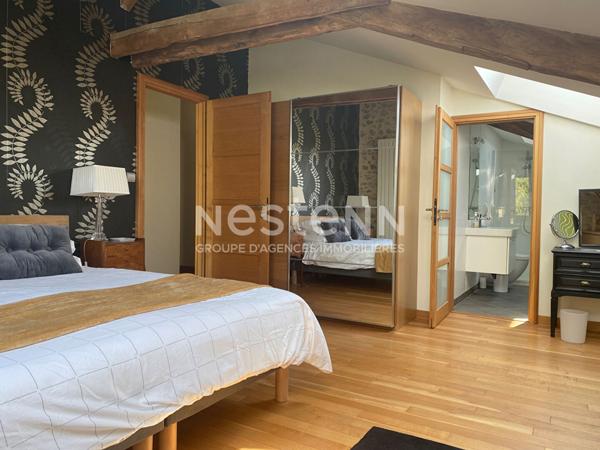 Maison ancienne ferme a vendre a Bussiere Badil avec piscine et vue degagee