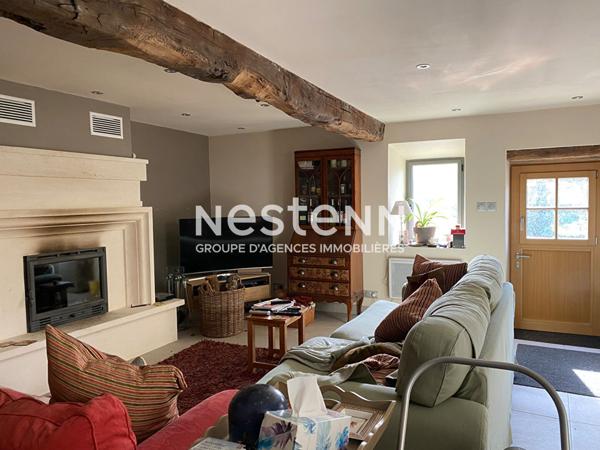 Maison ancienne ferme a vendre a Bussiere Badil avec piscine et vue degagee