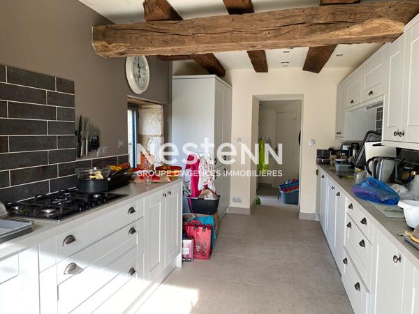 Maison ancienne ferme a vendre a Bussiere Badil avec piscine et vue degagee