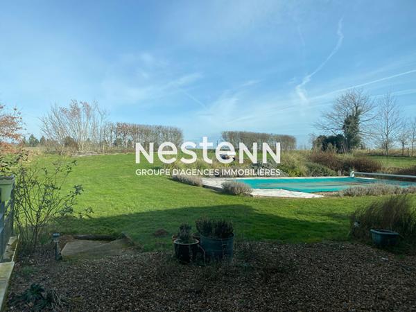 Maison ancienne ferme a vendre a Bussiere Badil avec piscine et vue degagee