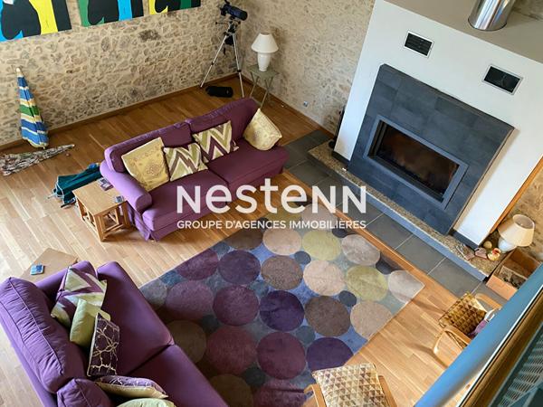 Maison ancienne ferme a vendre a Bussiere Badil avec piscine et vue degagee