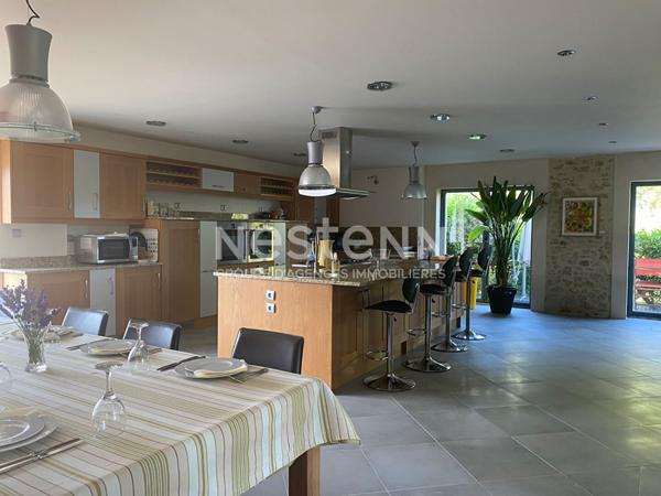 Maison ancienne ferme a vendre a Bussiere Badil avec piscine et vue degagee