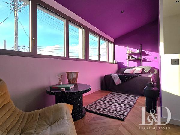 BOUSCAT CENTRE - Echoppe double rénovée avec 3 chambres (4ème possible) - jardin - piscine chauffée