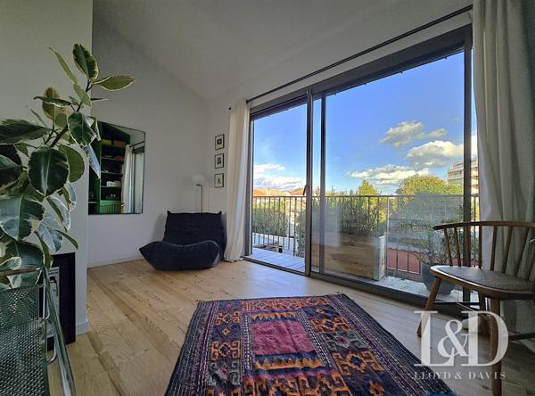 BOUSCAT CENTRE - Echoppe double rénovée avec 3 chambres (4ème possible) - jardin - piscine chauffée