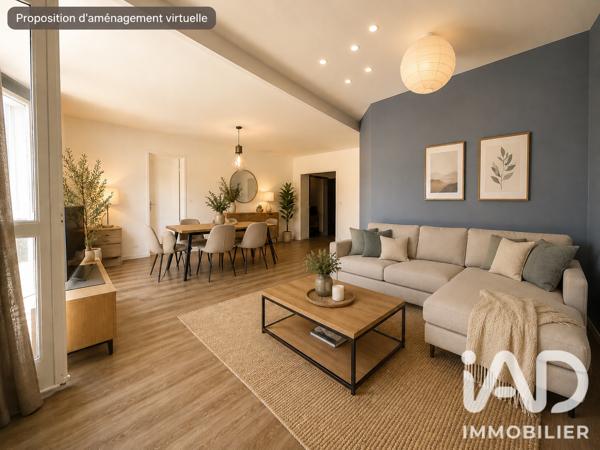 Appartement à vendre 3 pièces 76 m² Joué-lès-Tours