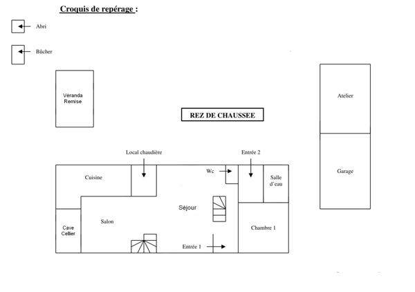 Goudelin (22290) Maison en pierre de caractère en centre-bourg – Jardin paysager et dépendances
