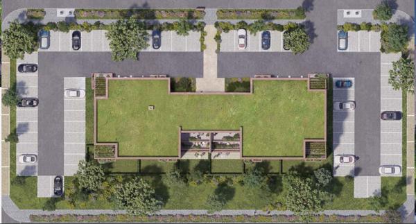 Beau T2 Neuf de 44,50 m² avec terrasse (13,30 m²) & stationnement inclus