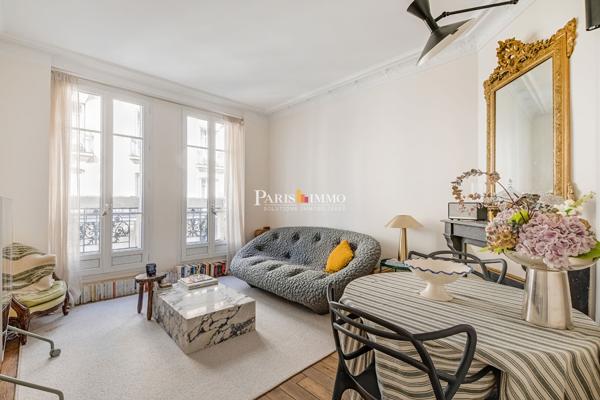 Paris 18e - 2 pièces coup de coeur - balcon - Rue Lamarck