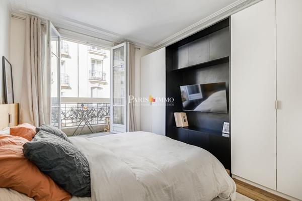 Paris 18e - 2 pièces coup de coeur - balcon - Rue Lamarck