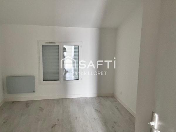 Maison recente 100m², 4 chambres, petit jardin.