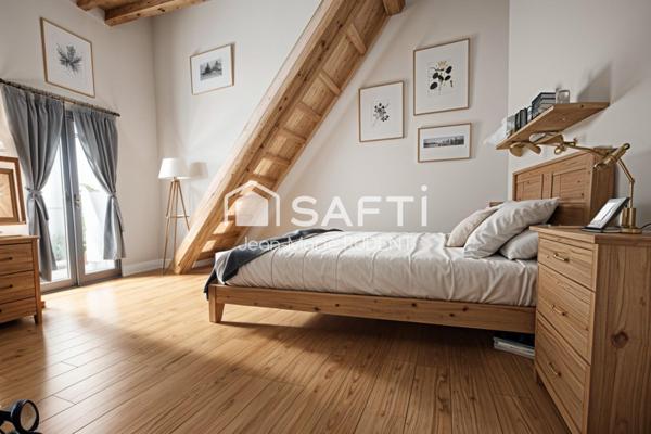 Maison de ville 6 pièces 4 chbres Surf.Utile 96m2