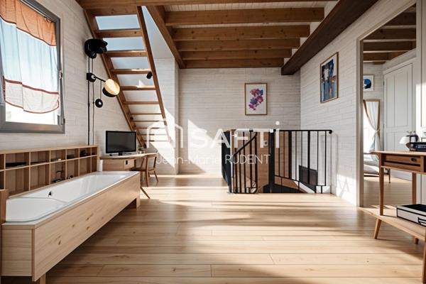 Maison de ville 6 pièces 4 chbres Surf.Utile 96m2