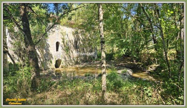 moulin à rénover avec dépendances et plus de 1,5 ha de terrain