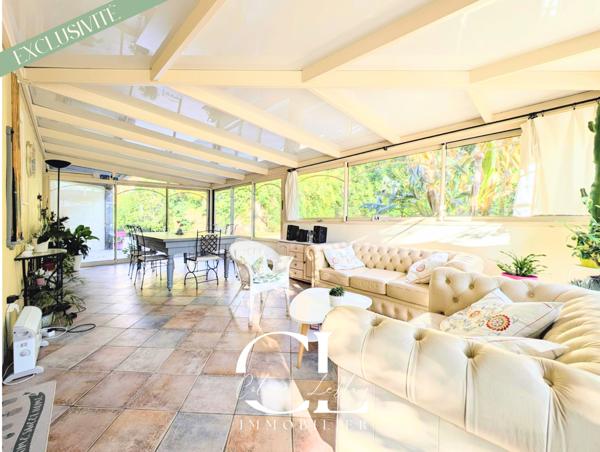 Éguilles (13510) Maison familiale T5/6 de 219 m² habitables, avec piscine et plusieurs dépendances
