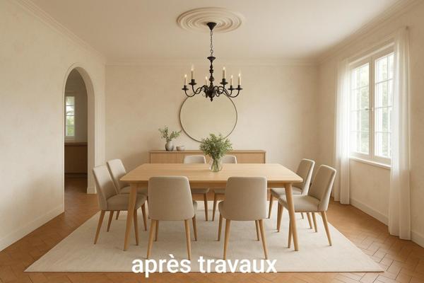 Maison sur terrain de 2500 m2