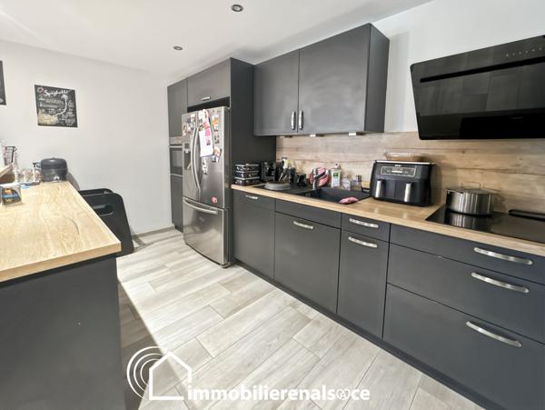 Mackenheim (67390) Proche Marckolsheim, jolie maison plain-pied 5p avec jardin et garage.
