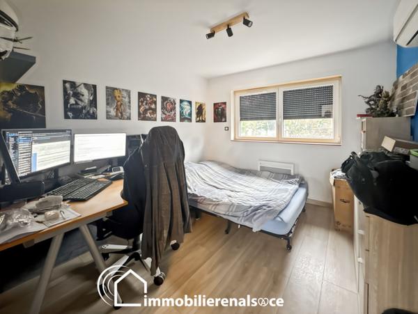 Mackenheim (67390) Proche Marckolsheim, jolie maison plain-pied 5p avec jardin et garage.