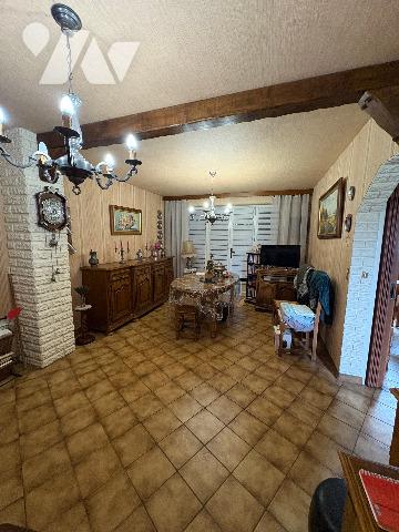 ABSCON (59215) - maison 3 chambres avec garage, cave et jardin à rénover