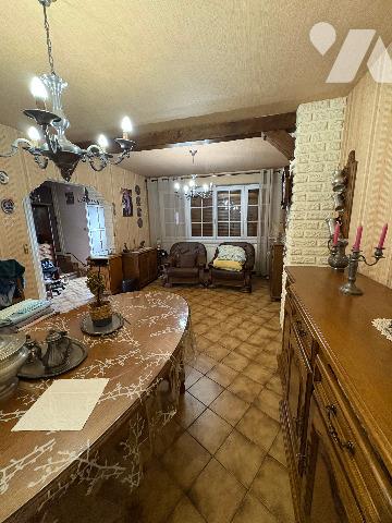ABSCON (59215) - maison 3 chambres avec garage, cave et jardin à rénover
