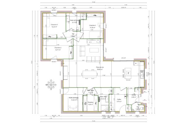 Maison à vendre 8 pièces 205 m² Allaire