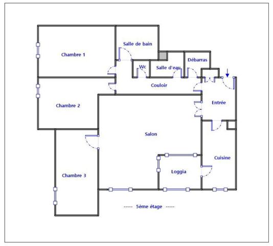 Bel appartement 4 pièces - FRANCONVILLE - Proche de toutes commodités et à 10 minutes à pied de la gare