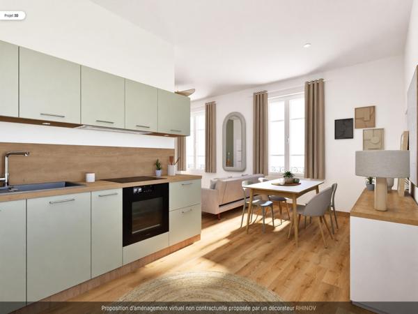 Maison de Maitre : T2 refait à neuf