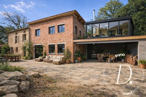 Mas catalan authentique sur 92 hectares