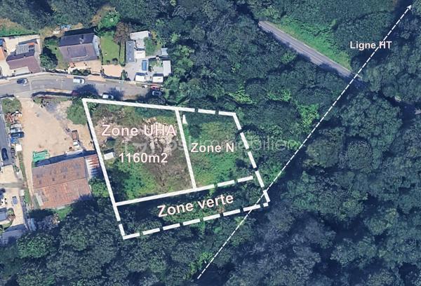 Terrain de 2 600 m²