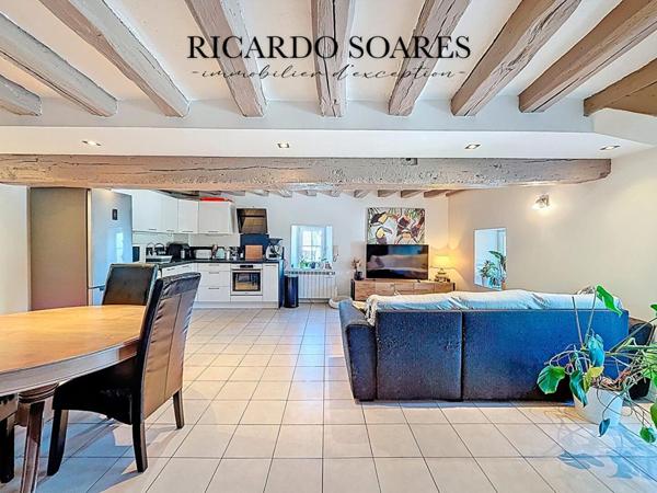 60700 PONTPOINT - DUPLEX DE CHARME / 65m2 / 1 CHAMBRE / ALLIANCE D'AUTHENTICITÉ ET DE CONFORT MODERNE