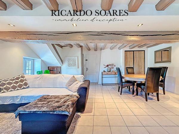 60700 PONTPOINT - DUPLEX DE CHARME / 65m2 / 1 CHAMBRE / ALLIANCE D'AUTHENTICITÉ ET DE CONFORT MODERNE