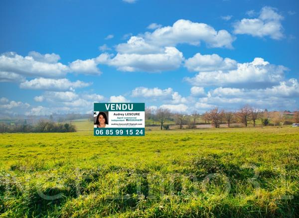 Terrain constructible de 980 m²