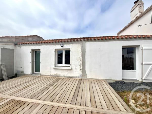 Maison à vendre  3 pièces - 62 m2 ST GILLES CROIX DE VIE - 85