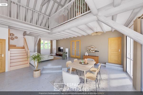 La Maison contemporaine aux volumes généreux à Yerres